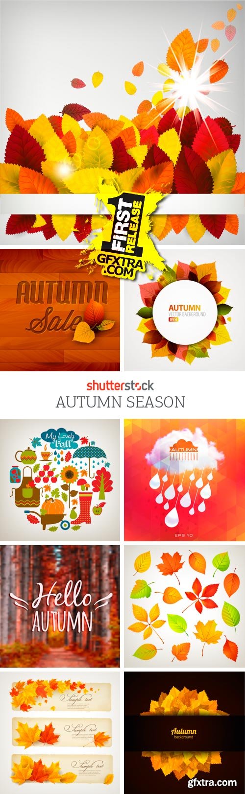 Amazing SS - Autumn Season, 25xEPS