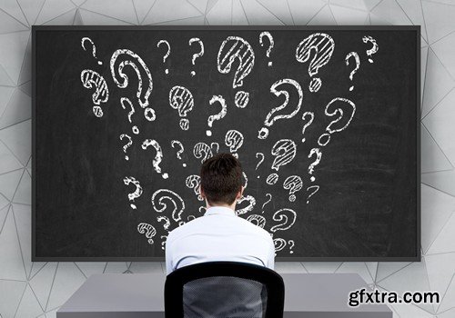 Stock Photos - Question, 25xJPG