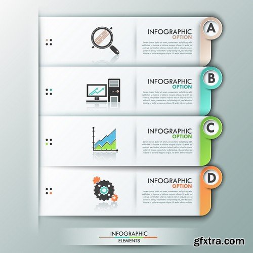 Stock Vectors - Infographics element 5, 25xEPS