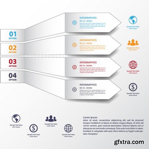 Stock Vectors - Infographics element 5, 25xEPS