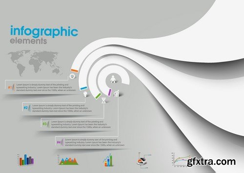 Stock Vectors - Infographics element 5, 25xEPS