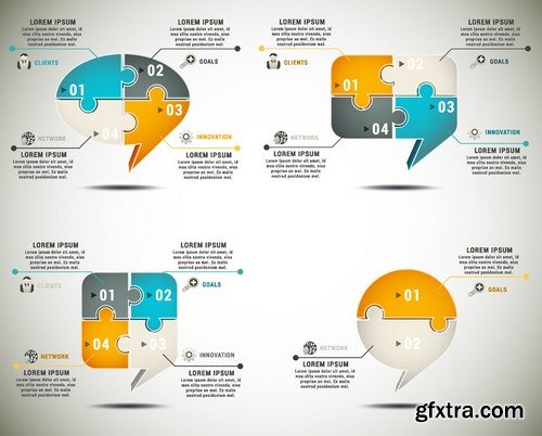 Stock Vectors - Infographics element 5, 25xEPS