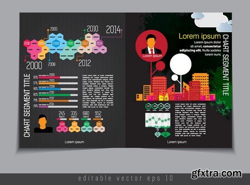 Stock Vectors - Infographics element 5, 25xEPS