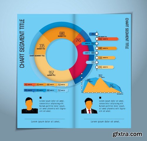 Stock Vectors - Infographics element 5, 25xEPS