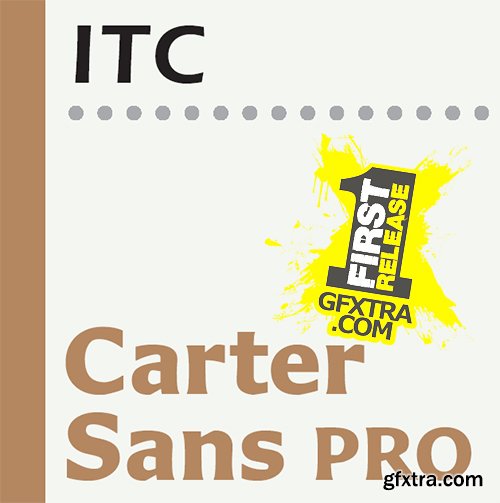 Carter Sans Pro Font Family - 8 Fonts $432