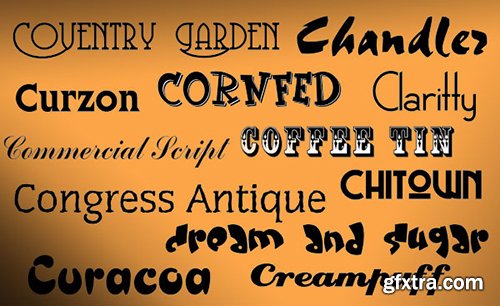 The Ultimate Font Collection 10,000+ Commercial Use Fonts