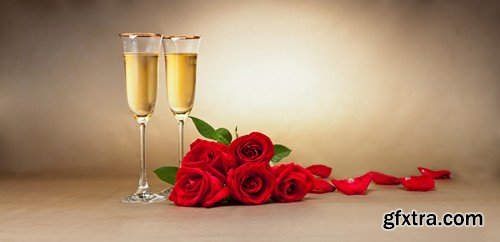 Stock Photos - Champagne, 25xJPG