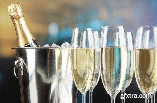 Stock Photos - Champagne, 25xJPG