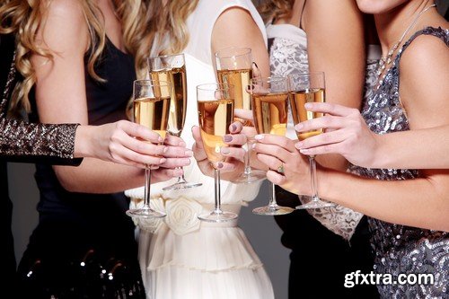 Stock Photos - Champagne, 25xJPG