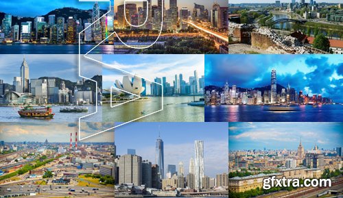 Stock Photos - World Cities 14, 25xJPG