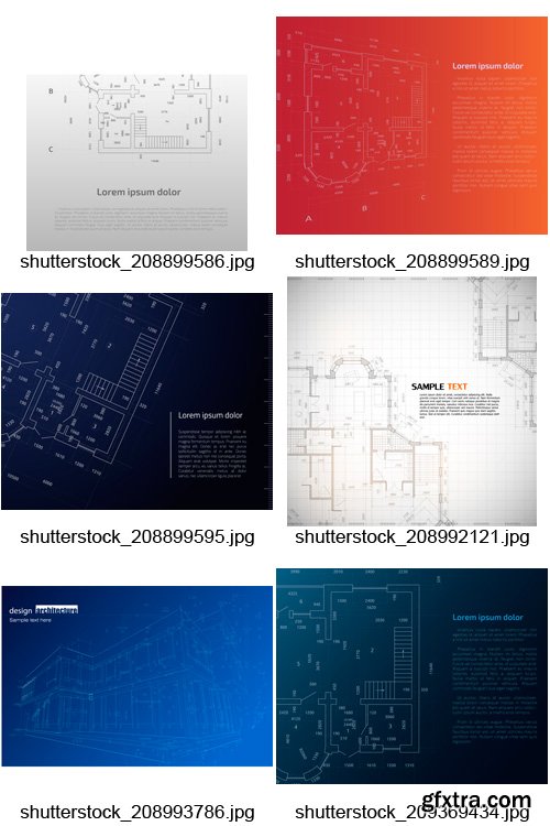 Amazing SS - Architecture Backgrounds, 25xEPS