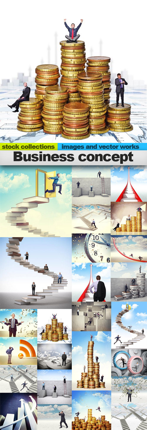 Business concept,25 x UHQ JPEG