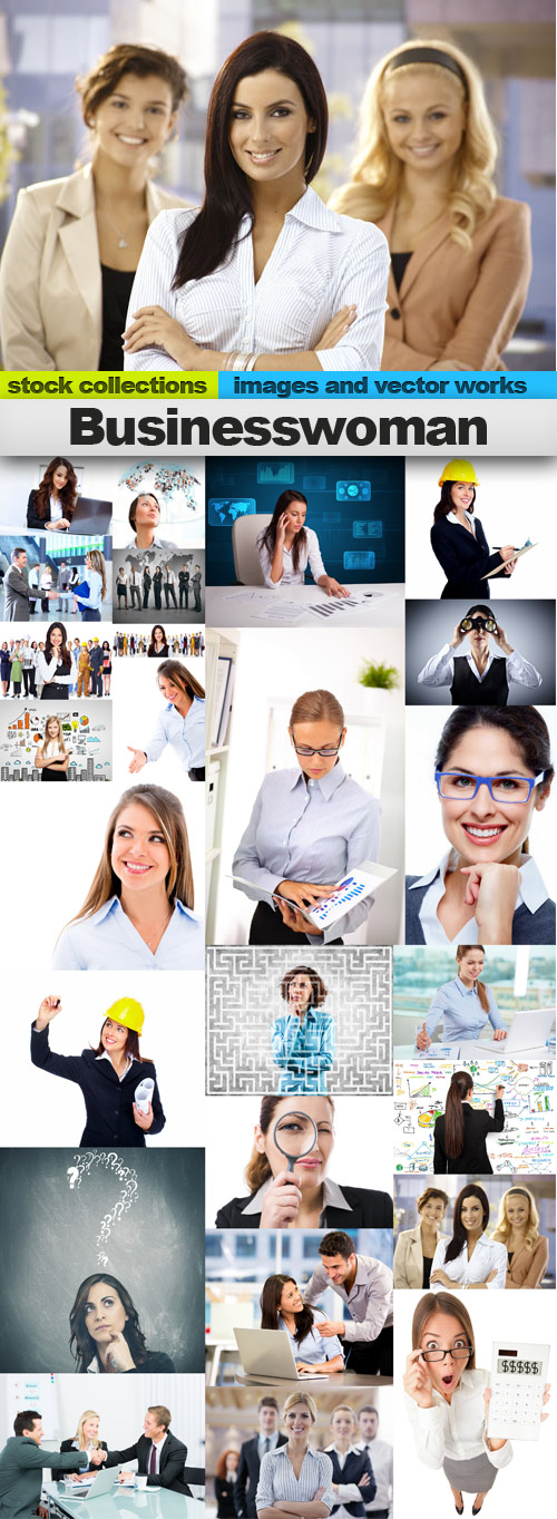 Businesswoman,25 x UHQ JPEG