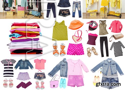 Stock Photos - Different clothes, 25xJPG