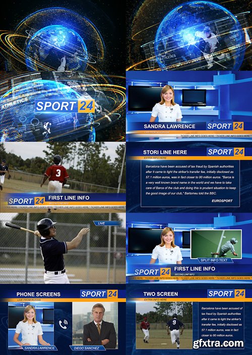 Videohive Broadcast Design News Package 7132979