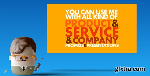 Videohive Animated Promo Presenter 8128777