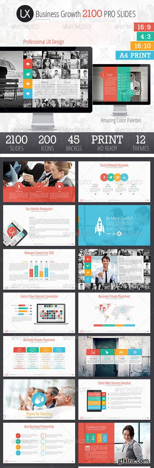 GraphicRiver UX Design Presentation Template 8182089