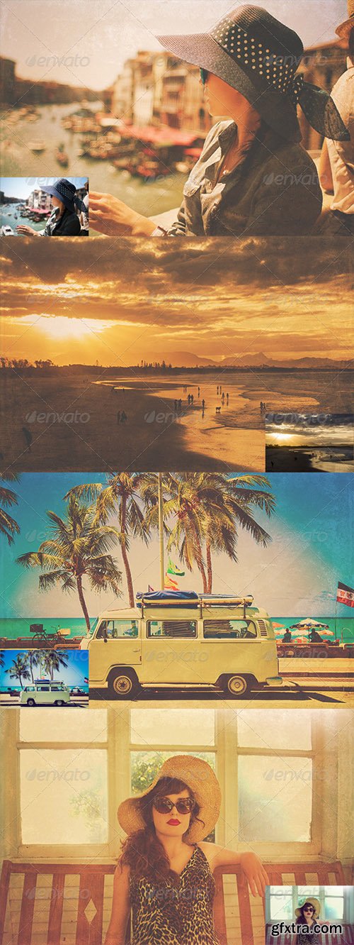 GraphicRiver Hot Faded Summer Vol. 1 8182764