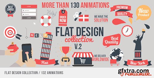 Videohive Flat Design 7548532