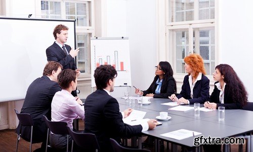 Stock Photos - Speaker at Business Conference and Presentation, 25xJPG