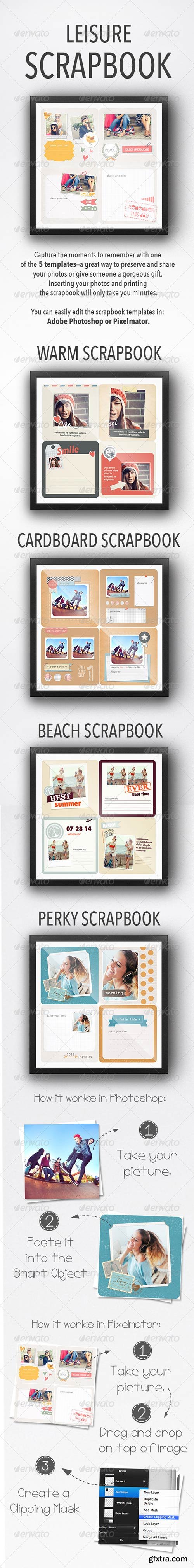 GraphicRiver - Leisure Scrapbooks