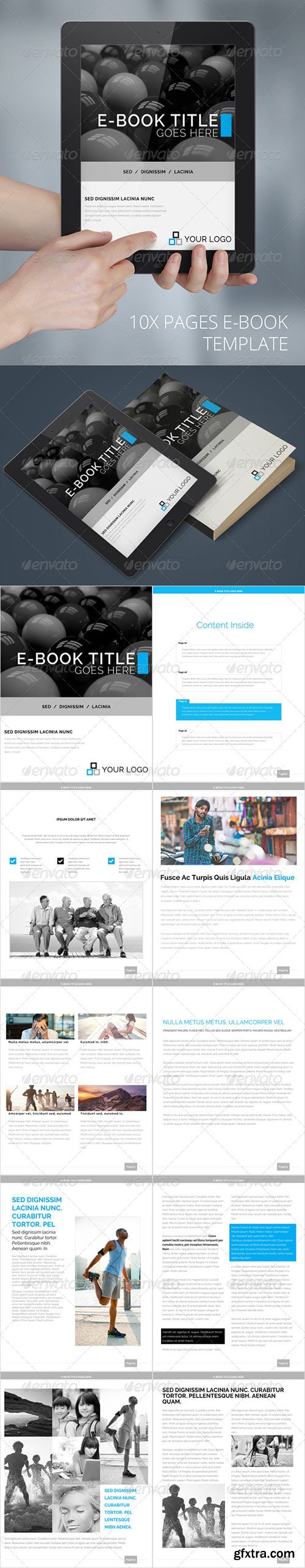 GraphicRiver - E-Book Template