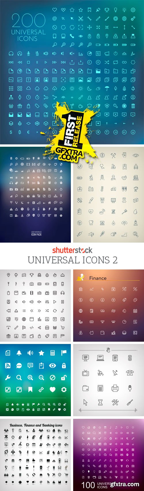 Amazing SS - Universal Icons 2, 25xEPS