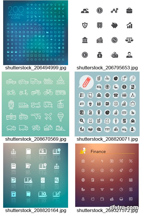 Amazing SS - Universal Icons 2, 25xEPS