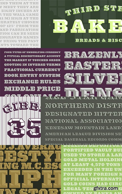 Knox Font Family - 4 Font $129