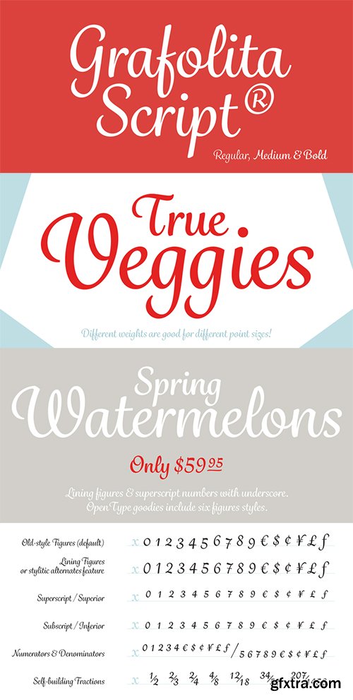 Grafolita Font Family - 3 Font $105