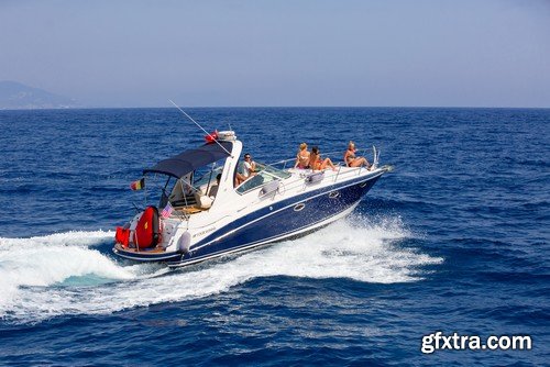 Stock Photos - Private boat, 25xJPG