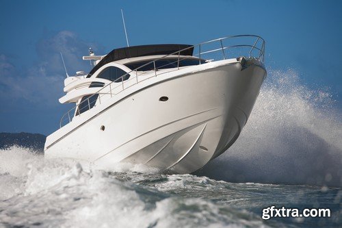 Stock Photos - Private boat, 25xJPG