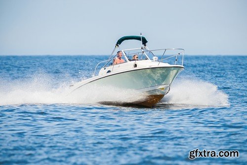 Stock Photos - Private boat, 25xJPG