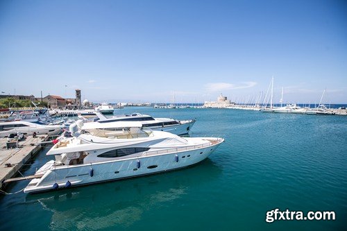 Stock Photos - Private boat, 25xJPG