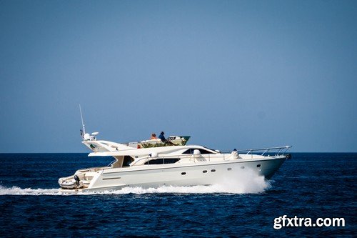 Stock Photos - Private boat, 25xJPG