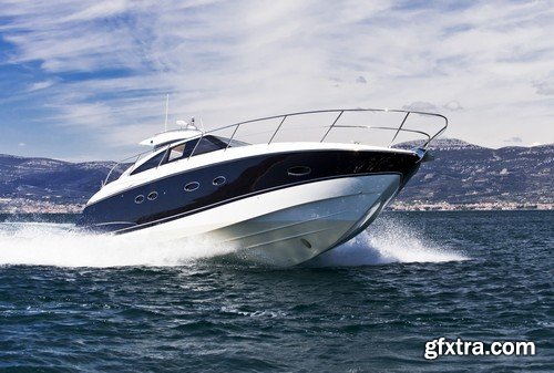 Stock Photos - Private boat, 25xJPG