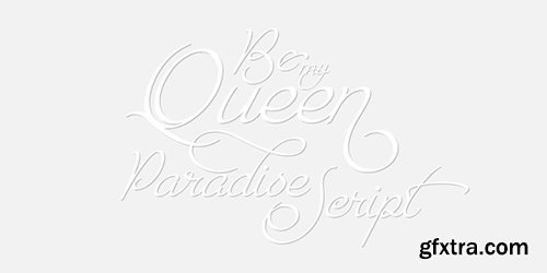 Paradise Script Font Family - 7 Fonts $273