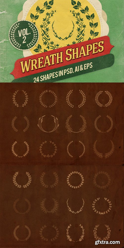 Wreath Shapes Vol 2