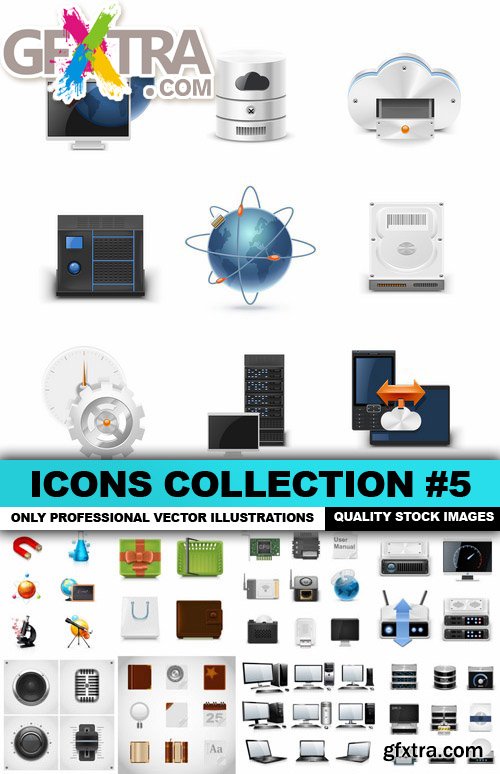 Icons Collection #5 - 25 Vector