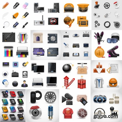 Icons Collection #5 - 25 Vector