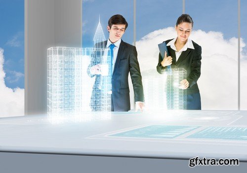 Stock Photos - Projecting The Future, 25xJPG