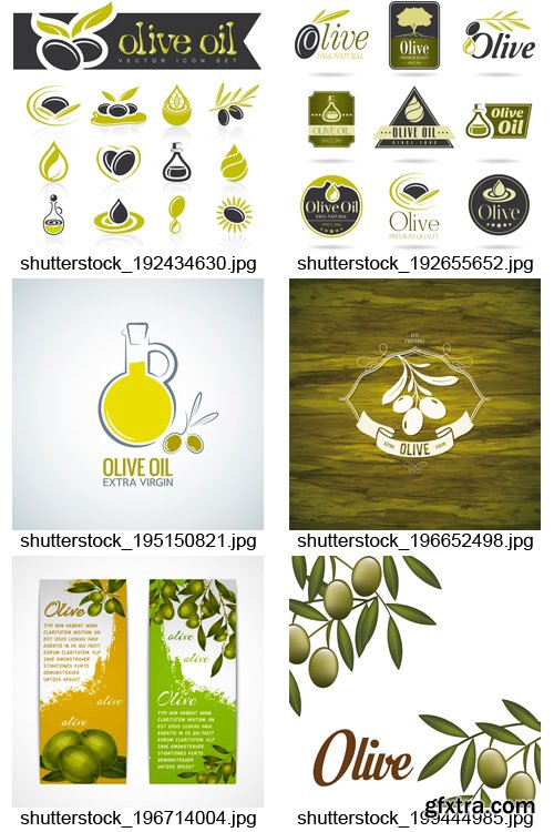 Amazing SS - Olive Oil Design, 25xEPS