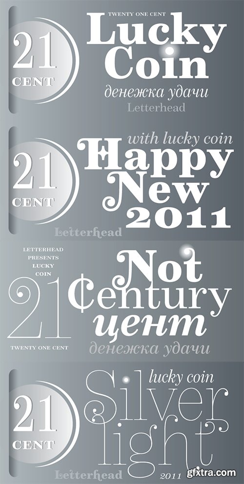 21 Century Font Family- 10 Fonts $450