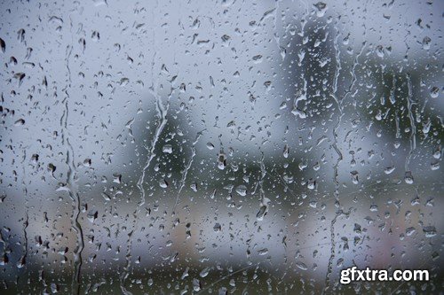 Stock Photos - Rain, 44xJPG!