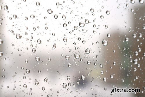 Stock Photos - Rain, 44xJPG!