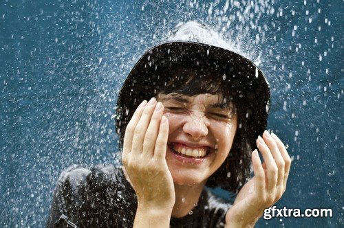 Stock Photos - Rain, 44xJPG!