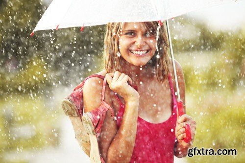 Stock Photos - Rain, 44xJPG!