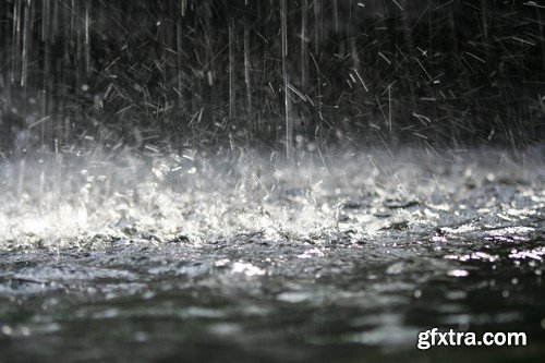 Stock Photos - Rain, 44xJPG!