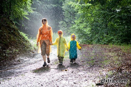 Stock Photos - Rain, 44xJPG!