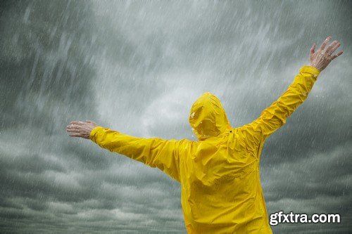 Stock Photos - Rain, 44xJPG!